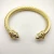 David Yurman 7mm Gold Colorful Enamel Cuff Bracelet, Fits Wrist Size 16cm - 20cm