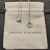 David Yurman Gold Diamond Initial K Disc Pendant Necklace