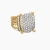 David Yurman Gold Large Pavé Diamond Band Ring
