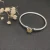 David Yurman 3mm Yellow Diamond Cable Cuff Bracelet