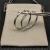David Yurman Gold and Silver 42mm Infinity Hoop Earrings