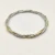 David Yurman 4.4mm Gold and Silver Petite Infinity Cable Interwoven Bracelet