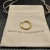David Yurman Gold Pavé Interwoven Love Ring