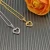 David Yurman 11mm Openwork Heart Pavé Diamond Necklace