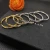 David Yurman Gold and Silver 42mm Infinity Hoop Earrings