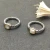 David Yurman 6mm Wide Square White Diamond Ring