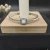 David Yurman 4mm Square Pavé Cable Bracelet with White Onyx