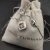 David Yurman 7mm Cushion-Cut Center Stone Necklace Champagne Diamond