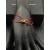 David Yurman Red Double Ring Gold Nylon Cord Bracelet