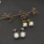 David Yurman Sterling Silver Four-Prong Pearl Stud Earrings