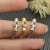David Yurman 2mm Sterling Silver Link Ring
