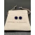 David Yurman 14mm Gold Turquoise Diamond Circle Stud Earrings