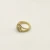 David Yurman Gold Pavé Square Diamond Ring