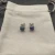David Yurman 8mm Blue Diamond Stud Earrings