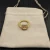 David Yurman Gold Square Champagne Diamond Ring