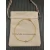 David Yurman 4mm Gold Single Stone Purple Diamond Bracelet