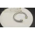 David Yurman 7mm Gold and Silver Cable Cuff Bracelet with Pavé-Set Round End Caps