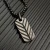 David Yurman Black and Gold Pavé White Diamond Logo Necklace
