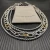 David Yurman Gold and Silver 29mm Multi-Row Chain Necklace