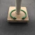 David Yurman 5mm Green Colorful Enamel Cuff Bracelet, Fits Wrist Size 16cm - 20cm