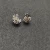 David Yurman Gold and Silver Interlocking Heart Stud Earrings, 11mm