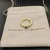 David Yurman Gold 2.8mm Petite Cable Purple Pavé Diamond Ring