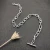 David Yurman 11mm Silver Twisted Cable Necklace, 48cm
