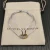 David Yurman Grey Double Ring Nylon Cord Bracelet