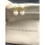David Yurman 8mm and 10mm Double Pearl Drop Earrings