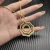 David Yurman Gold 38mm Serrated Stack Necklace