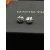 David Yurman Sterling Silver 11mm Pavé Cross Stud Earrings