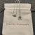 David Yurman Gold Diamond Initial I Disc Pendant Necklace