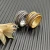 David Yurman Gold Pavé Twisted Cable Ring