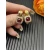 David Yurman Gold Red Pavé Square Cable Drop Earrings