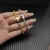 David Yurman Gold 5mm Box Chain Cross Bracelet