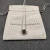 David Yurman 7mm Cable Twist Square Red Diamond Pendant Necklace, 1.5mm Chain, Length 45cm + 5cm
