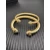 David Yurman 5mm Oval Cable Classic Diamond Cuff Bracelet