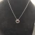 David Yurman 7mm Cable Twist Square Purple Diamond Pendant Necklace, 1.5mm Chain, Length 45cm + 5cm
