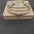 David Yurman 5mm Cable Cuff Bracelet with Single X Station Accent