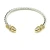 David Yurman 4mm Cable Classic Round-End Cuff Bracelet