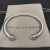 David Yurman 5mm Gold and Silver Cable Cuff Bracelet with Smooth Round End Caps