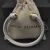 David Yurman 7mm Gold and Silver Cable Cuff Bracelet with Pavé-Set Round End Caps