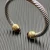 David Yurman 7mm Gold Red Diamond Head Gemstone Bracelet, Fits Wrist Sizes 16–20cm