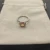 David Yurman Four-Prong Square Champagne Diamond Ring