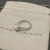 David Yurman Four-Prong Square White Agate Ring