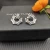 David Yurman Sterling Silver 27×8.5mm Serrated Stacked Earrings