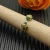 David Yurman 2.3mm Gold Renaissance Peacock Green Pavé Diamond Ring