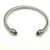 David Yurman 5mm Double-End Cap Cable Cuff Bracelet Red Diamonds