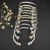 David Yurman 7mm Deep Green Diamond-Set Cable Cuff Bracelet