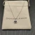 David Yurman Sterling Silver 17.8mm Round Pavé Black Onyx Necklace